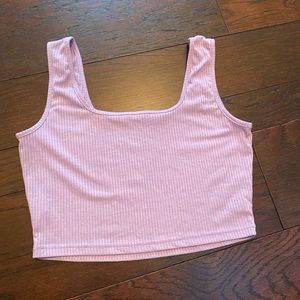 Pink tank top